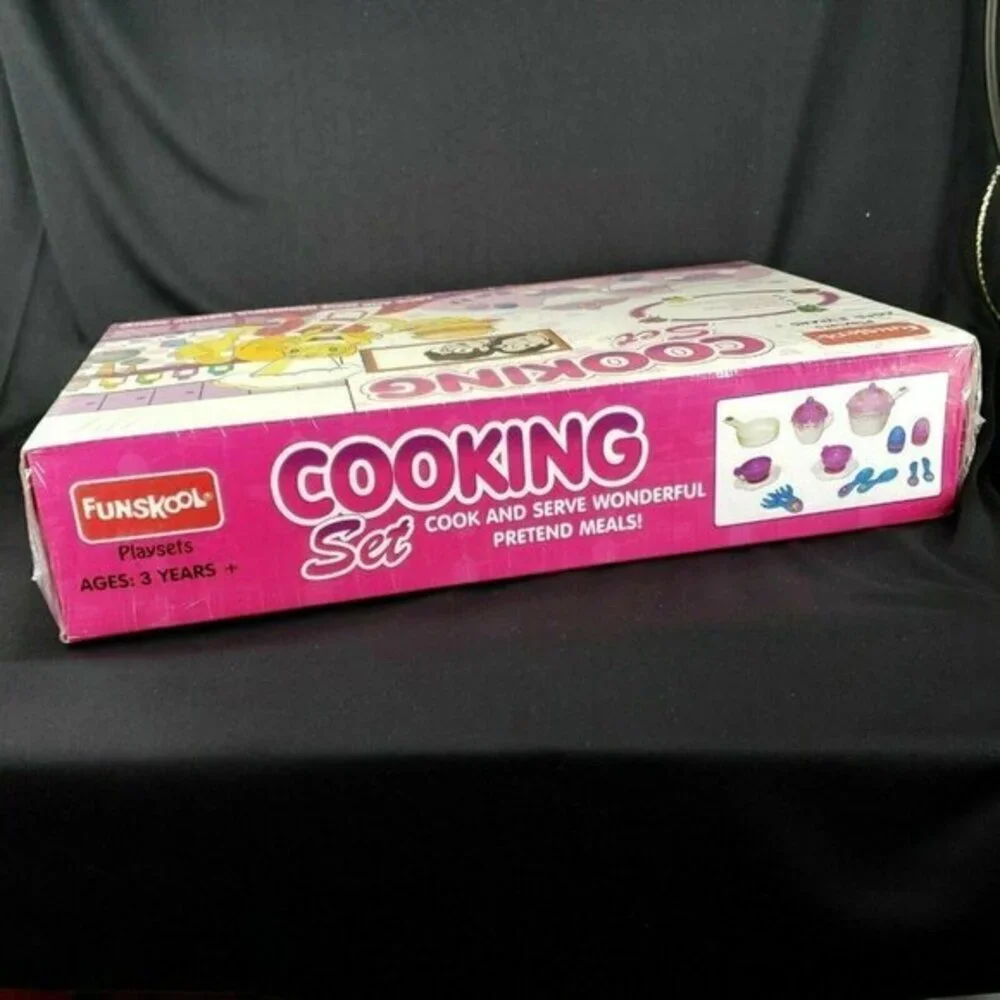 Funskool Cooking Set Playset Creative Play Kitchen Pretend Kid Dishes‎ Toy New